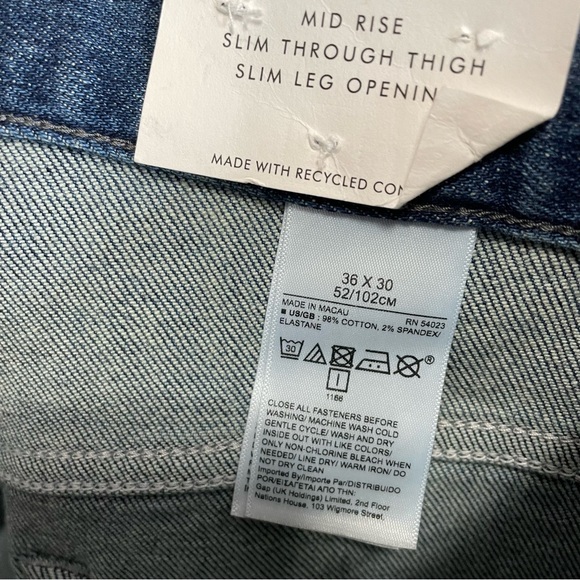 Banana Republic Slim Fit Organic Cotton Jean - Picture 10 of 10